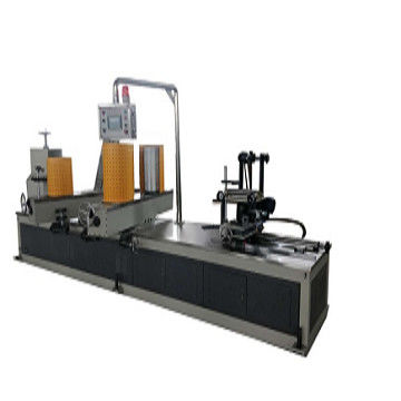 Auto Cnc 2mm Cardboard Tube Cutting Machine For Paper Core Industry